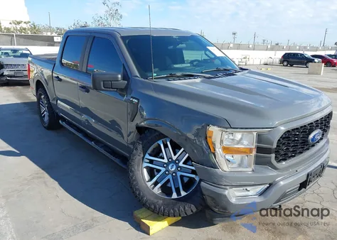 2021 Ford F-150 Xl z USA, uszkodzony, nr VIN 1FTEW1EP6MFC07009